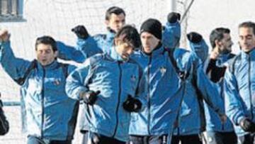 <b>A TOPE. </b>Schuster aseguró ayer que "en la última semana toda la plantilla me ha demostrado que puede jugar y rendir a un nivel alto".