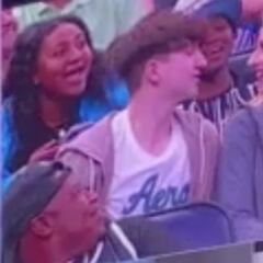 Watch: Unlucky spectator suffers brutal kiss-cam rejection during NBA game