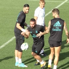 Monumental cruce de cables de Carvajal: pudo acabar en pelea