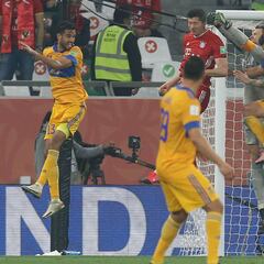 Tigres solo le remató una vez a portería al Bayern Múnich