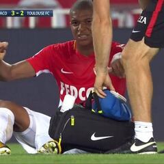 Jardim descarta una lesión de Mbappé: "No es nada serio"