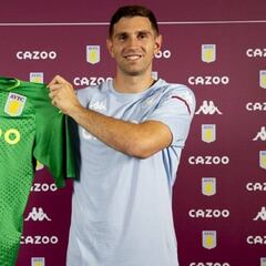 Emiliano Martínez, al Aston Villa: agujero para Arteta en la portería