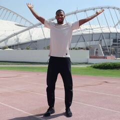 Samba: "Espero ser un ídolo del atletismo como fue Bolt"