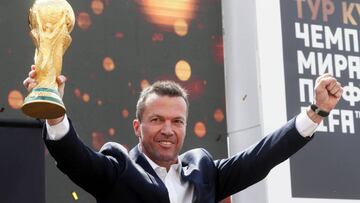 La Copa del Mundo ya está en Moscú de la mano de Matthäus