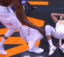 Sangre en la pista y sus compañeros destrozados: terrorífica lesión en la NBA