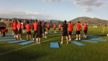 Golazos para cerrar la primera semana de stage del Atlético