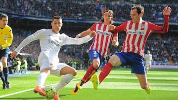 Real Madrid vs Atl&eacute;tico Madrid 