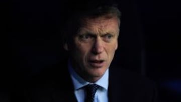 David Moyes en la banca de la Real Sociedad