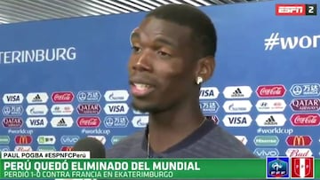 Pogba sorprende al mundo con su impecable análisis de Perú en perfecto español