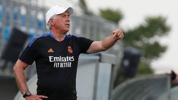 Ancelotti tendrá a casi todos sus jugadores el 2 de agosto