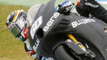 <b>BUENAS SENSACIONES. </b>Julián Simón protagonizó una convincente jornada ayer en Jerez.