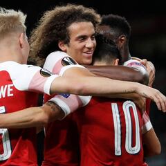 Resumen y goles del Arsenal-Vorskla de la Europa League