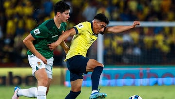 Óscar López, mallorquín y mallorquinista juvenil, debutante con la selección absoluta de Bolivia.
