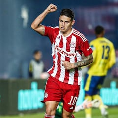 Rendimiento de Olympiacos genera depreciación de James