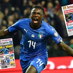 Italia se rinde a Kean: la joya que la Juve pudo perder por un tractor