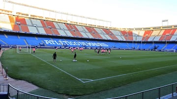 Panorámica del Vicente Calderón.