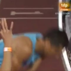 Lío con Manuel Olmedo: hizo un gesto muy feo a un rival