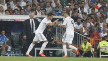 Morata: "Tengo a uno de los mejores delanteros por delante"