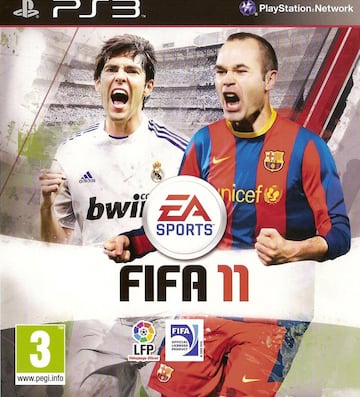Kaká e Iniesta lucen victoriosos en FIFA 11.