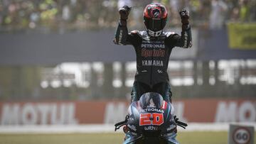 Quartararo est&aacute; a un gran nivel esta temporada.