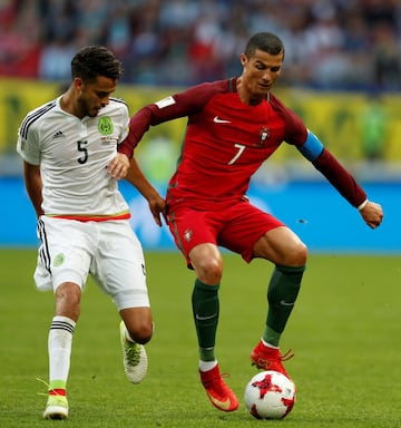 Así fue el partido de Cristiano Ronaldo ante México