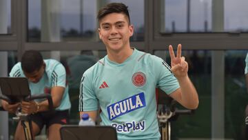 Daniel Ruiz, volante de la Selección Colombia Sub 23