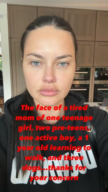 Adriana Lima responde a las cr¨ªticas sobre su cambio f¨ªsico: ¡°Gracias por su preocupaci¨®n¡±
