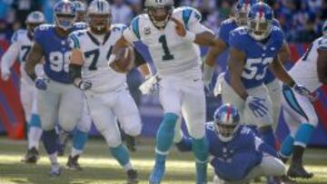 Cam Newton jug&oacute; otro partido descomunal sin ayuda de su backfield y camina imparable hacia el MVP.