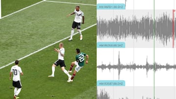 Registrado un terremoto en México con el gol de Lozano