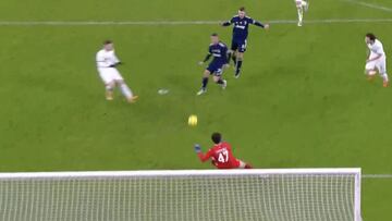 Increíble lo que se pierde cristiano solo contra el arqeuro del Sassuolo