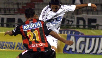 Dayro Moreno, delantero de Once Caldas en 2007