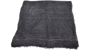 Adiós a coger frío en el cuello: esta bufanda para hombre está hecha de algodón y lino y es ligera, cálida y suave