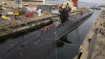 El submarino nuclear que EEUU manda a Oriente Próximo