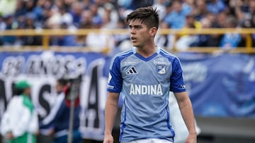 Daniel Ruiz, volante de Millonarios, y un programa multidisciplinario para volver a ser figura.