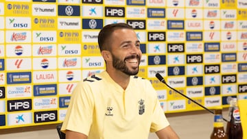 11/09/2025 FUTBOL SEGUNDA DIVISION TEMPORADA 25/26 Rueda de prensa de Kirian