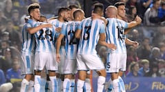 1x1 de Racing: Licha, Zaracho y Rojas se divierten en La Boca