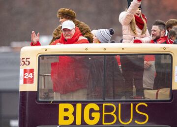 El desfile de campeón de Kansas City Chiefs en imágenes