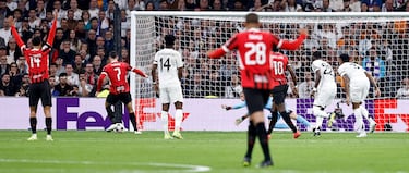 1x1 del Real Madrid ante el Milan: Tchouameni sale muy tocado