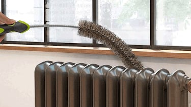 El cepillo para limpiar radiadores que te hará ahorrar energía