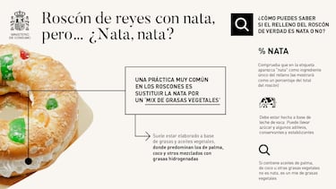 Este es el truco definitivo para saber si la nata de un roscn es artificial o hecha a mano