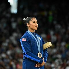 Jordan Chiles’ devastating reaction to losing gymnastics bronze medal in 2024 Olympics