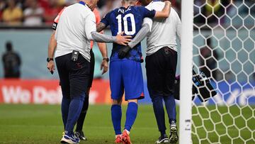 La figura de la selección de Estados Unidos, Christian Pulisic, se estrenó en la Copa del Mundo de Qatar 2022 al marcar el primer gol ante Irán.