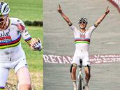 Misma caída, diferente destino para Pogacar y ‘Kwiato’