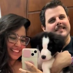 Una pareja adopta un perro mestizo sin saber lo especial que sería: al crecer consigue la mezcla perfecta