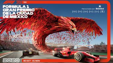 Revelan póster para el Gran Premio de México 2020