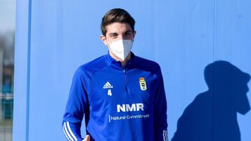 Edgar, superado el covid, ya se entrena en El Requexón