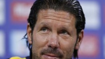 Simeone: "Los hinchas se ven reflejados en el Atlético"