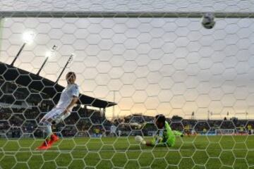 Buen ambiente en el estadio El Teniente de Rancagua en donde se enfrentan Ecuador y México. Comienzan a definirse los clasificados de la Copa América.