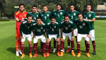 Selecci&oacute;n Mexicana Sub 22.