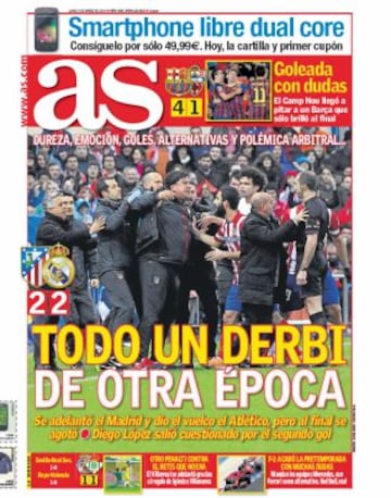 Las portadas de AS de marzo